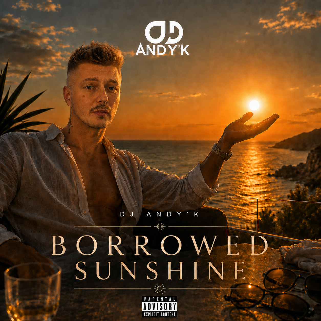 Borrowed Sunshine — album cover by DJ Andy'K