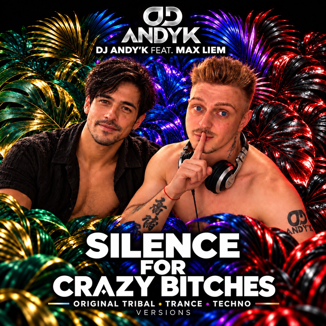 Silence for Crazy Bitches — album cover by DJ Andy'K