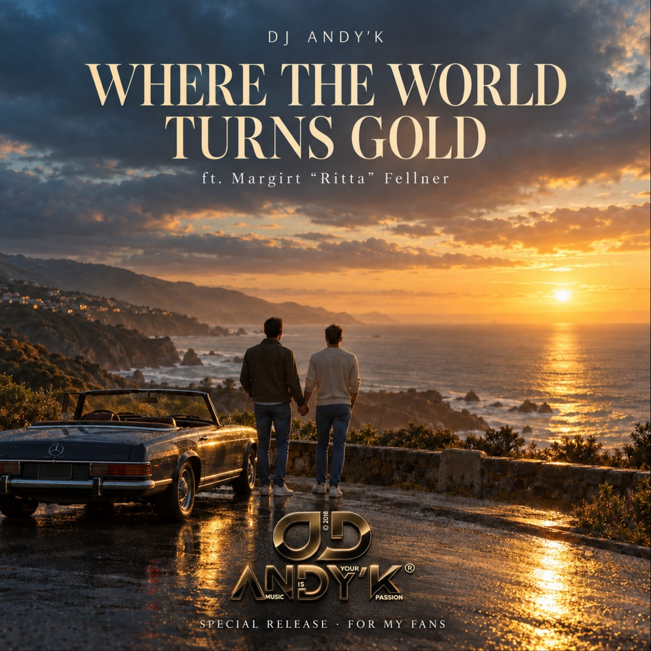 Where the World Turns Gold — album cover by DJ Andy'K